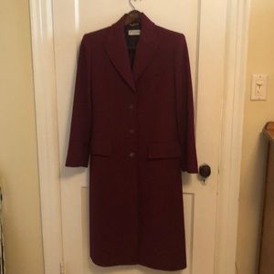 Dolce & Gabbana single breasted tailored coat